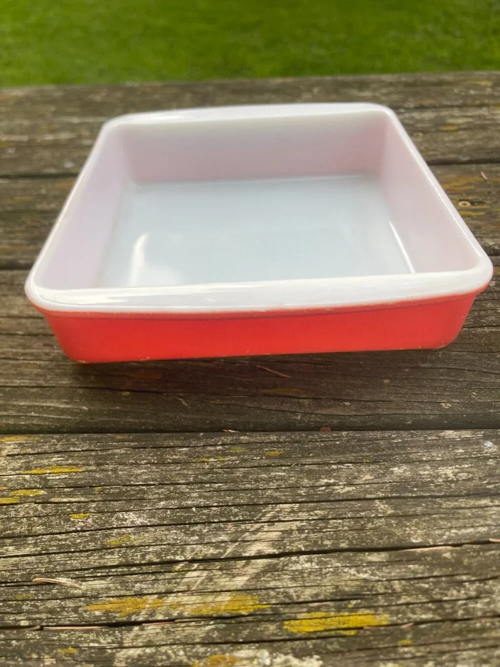 Vintage Pyrex Set of Three Baking Dishes Citrus Colors